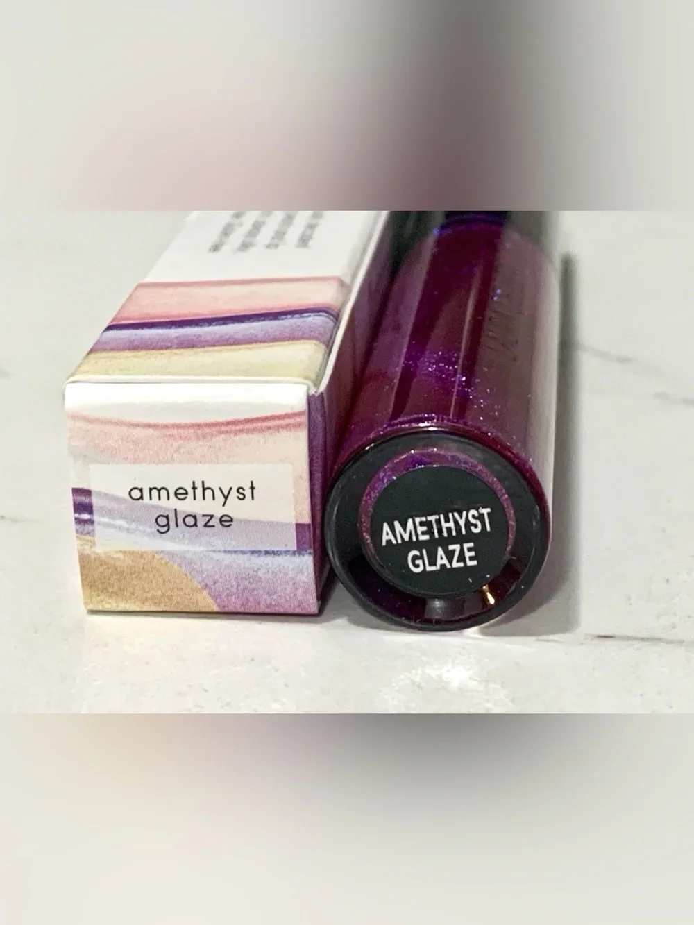 Laura Geller Color Luster Glitter Lip Gloss - Shimmery Violet Purple